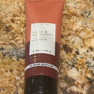 Bath & Body Works Sage & Bergamot Hydrating Cream